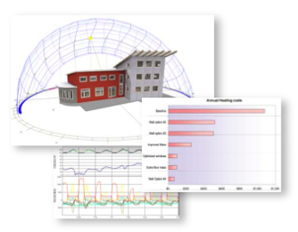 building simulation modern house